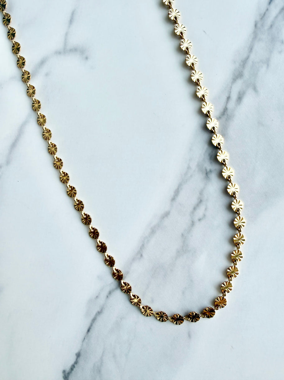 Stargazing Necklace- Gold