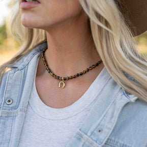 Mustang Lacey Beaded Necklace