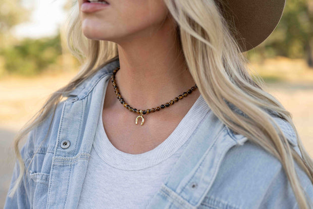 Mustang Lacey Beaded Necklace