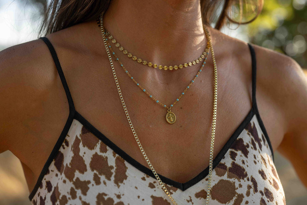 Stargazing Necklace- Gold