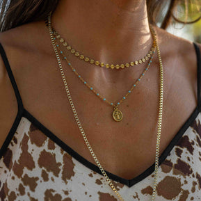 Stargazing Necklace- Gold