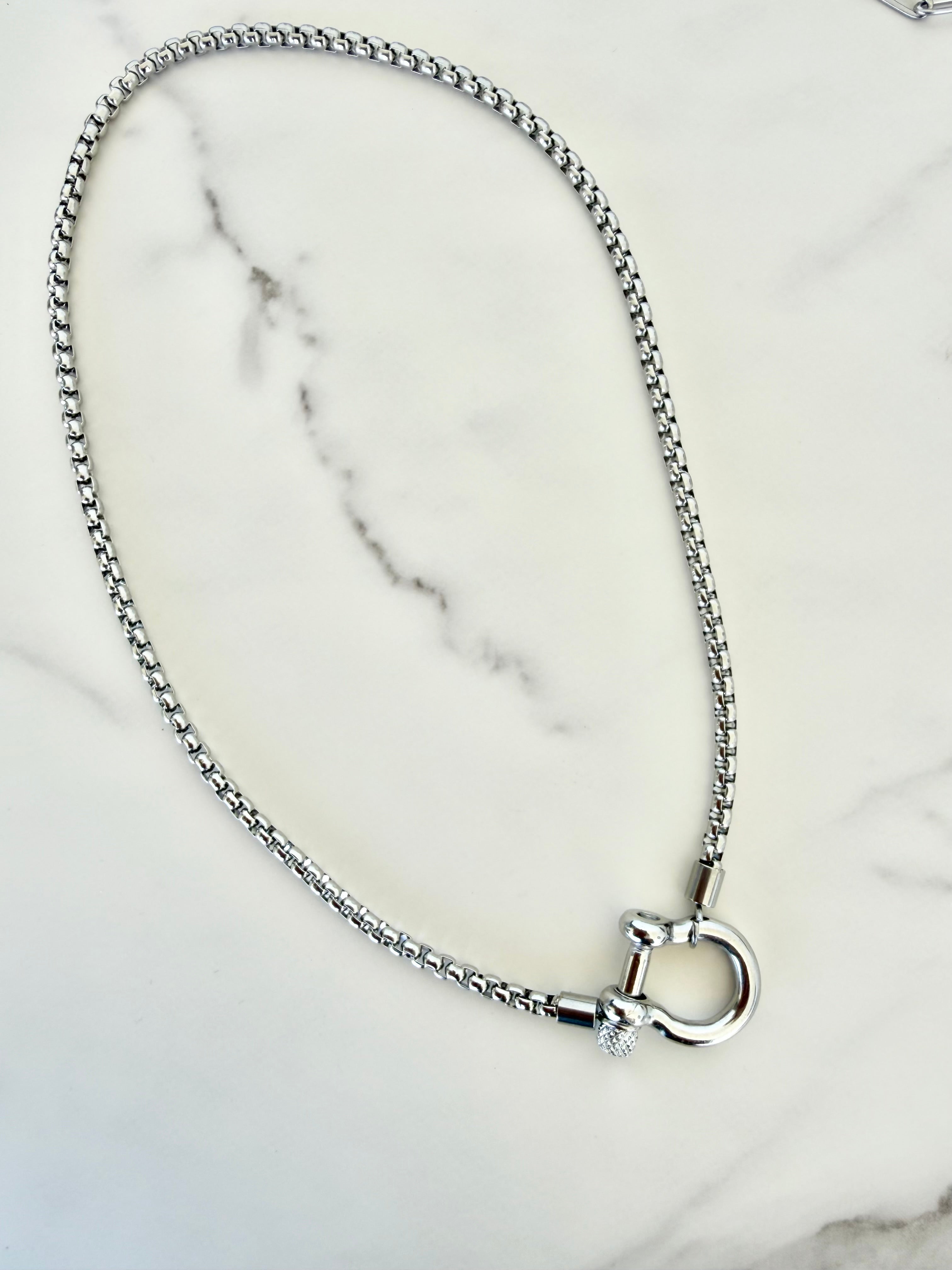 Show Pony Necklace- Silver