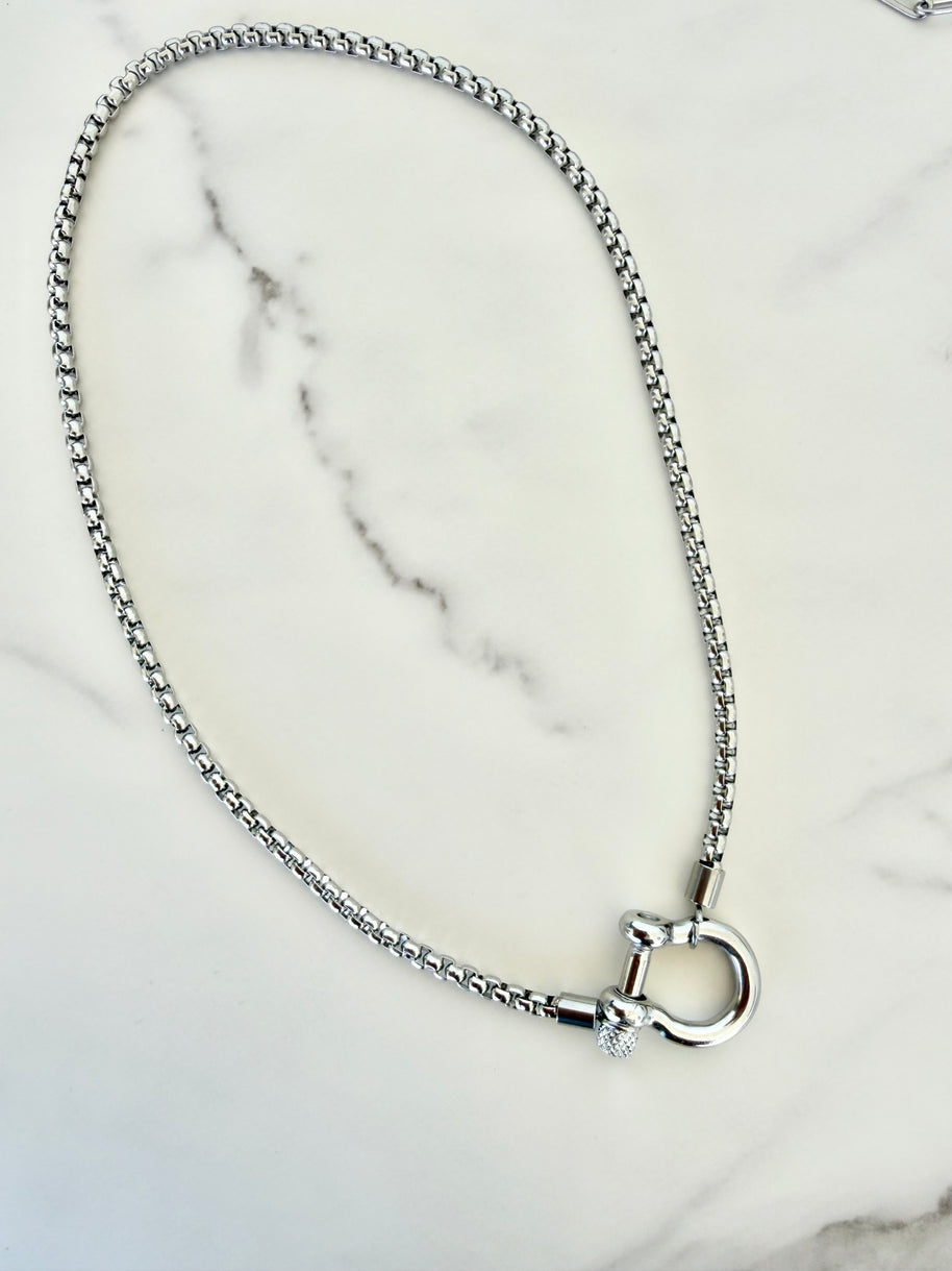 Show Pony Necklace- Silver