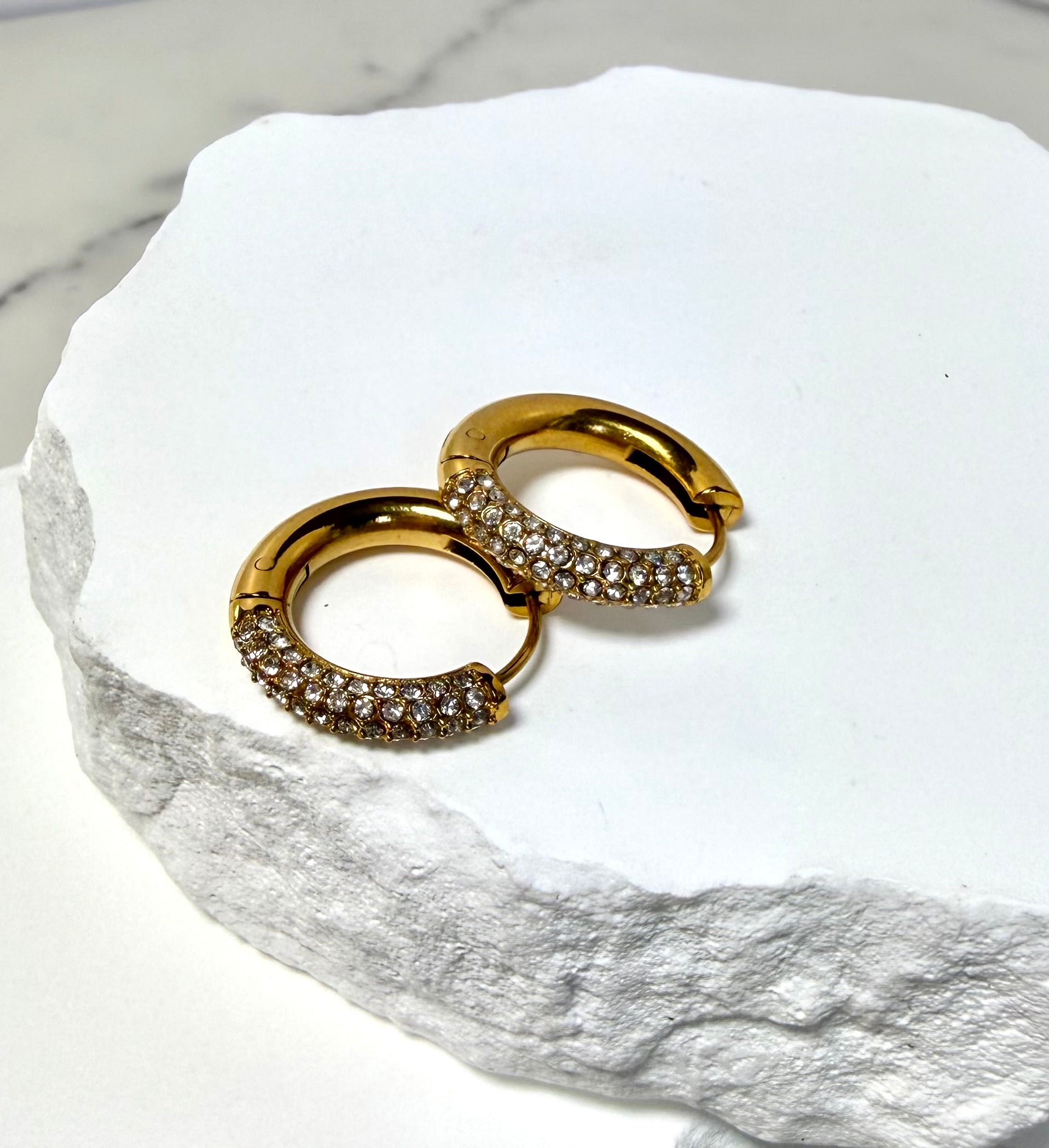 Golden Sol Hoops