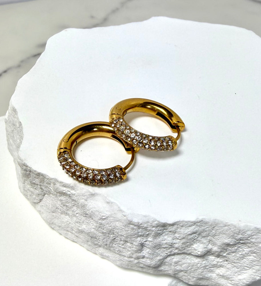 Golden Sol Hoops