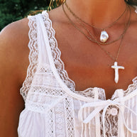 Pearly White Necklace