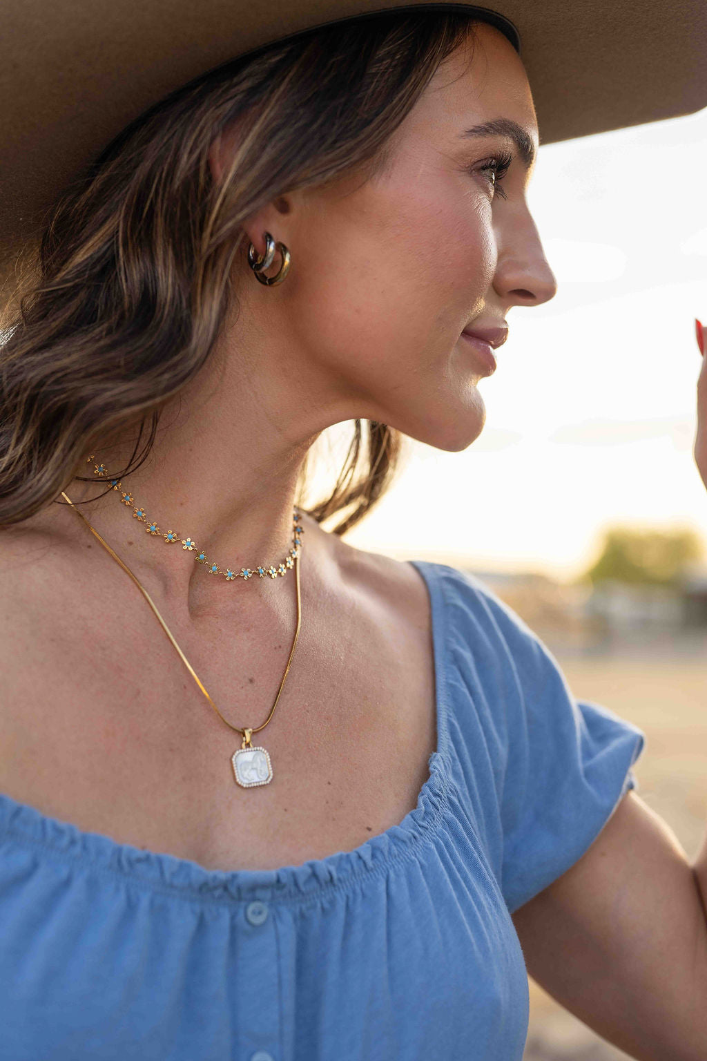 Desert Flower Necklace