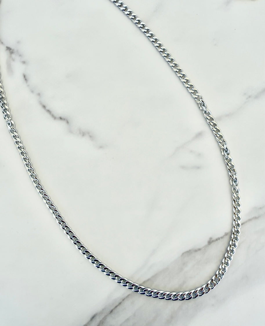 Bare Minimum Chain- Silver