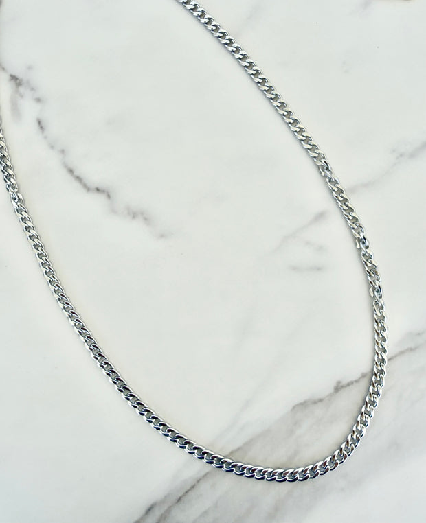 Bare Minimum Chain- Silver