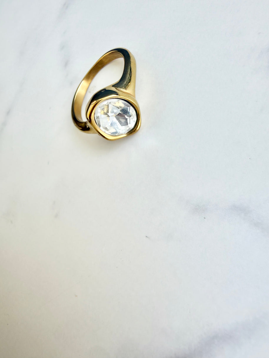 Gem State Ring- Gold