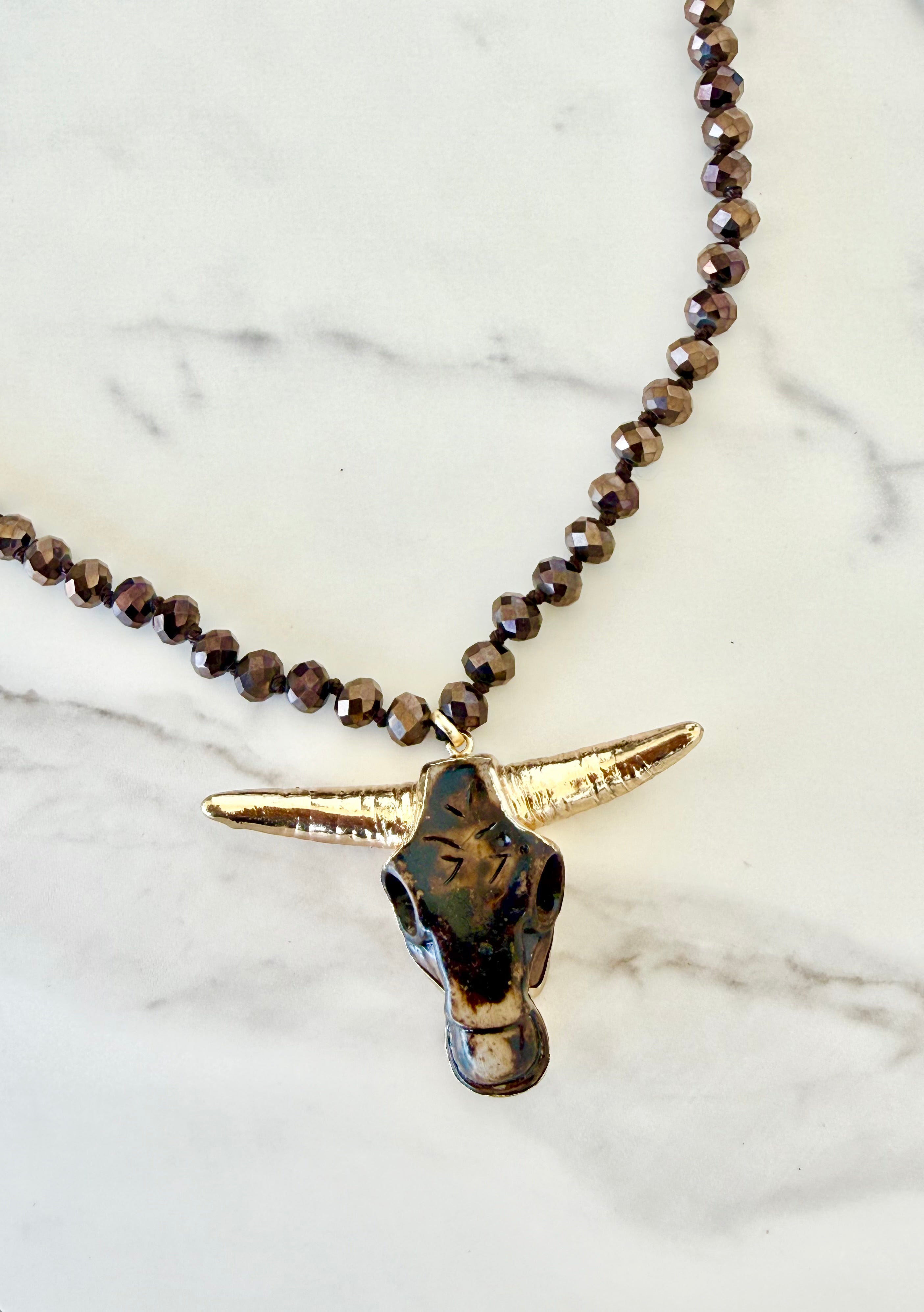 All Cattle, No Hat Necklace