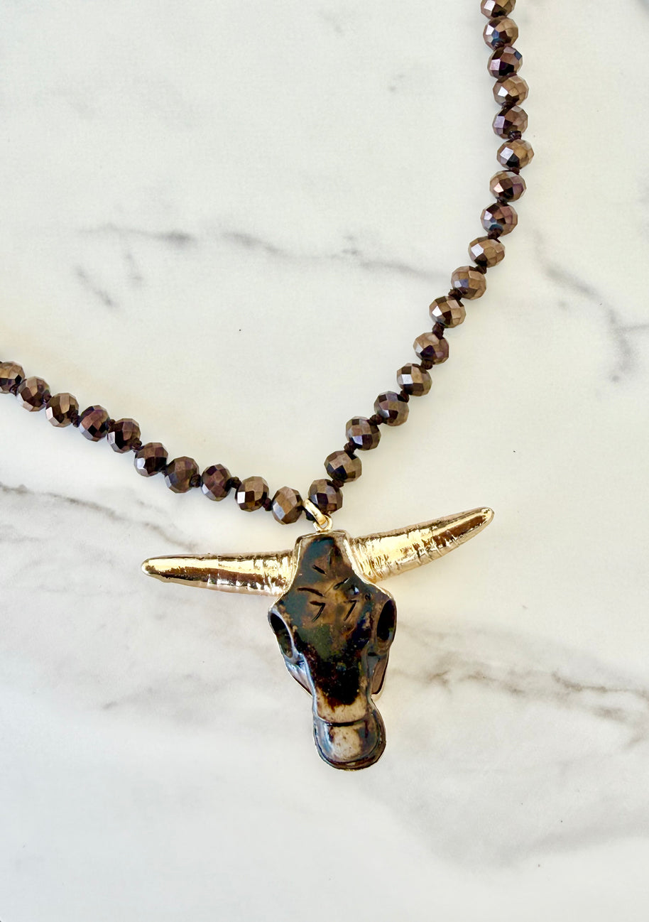All Cattle, No Hat Necklace