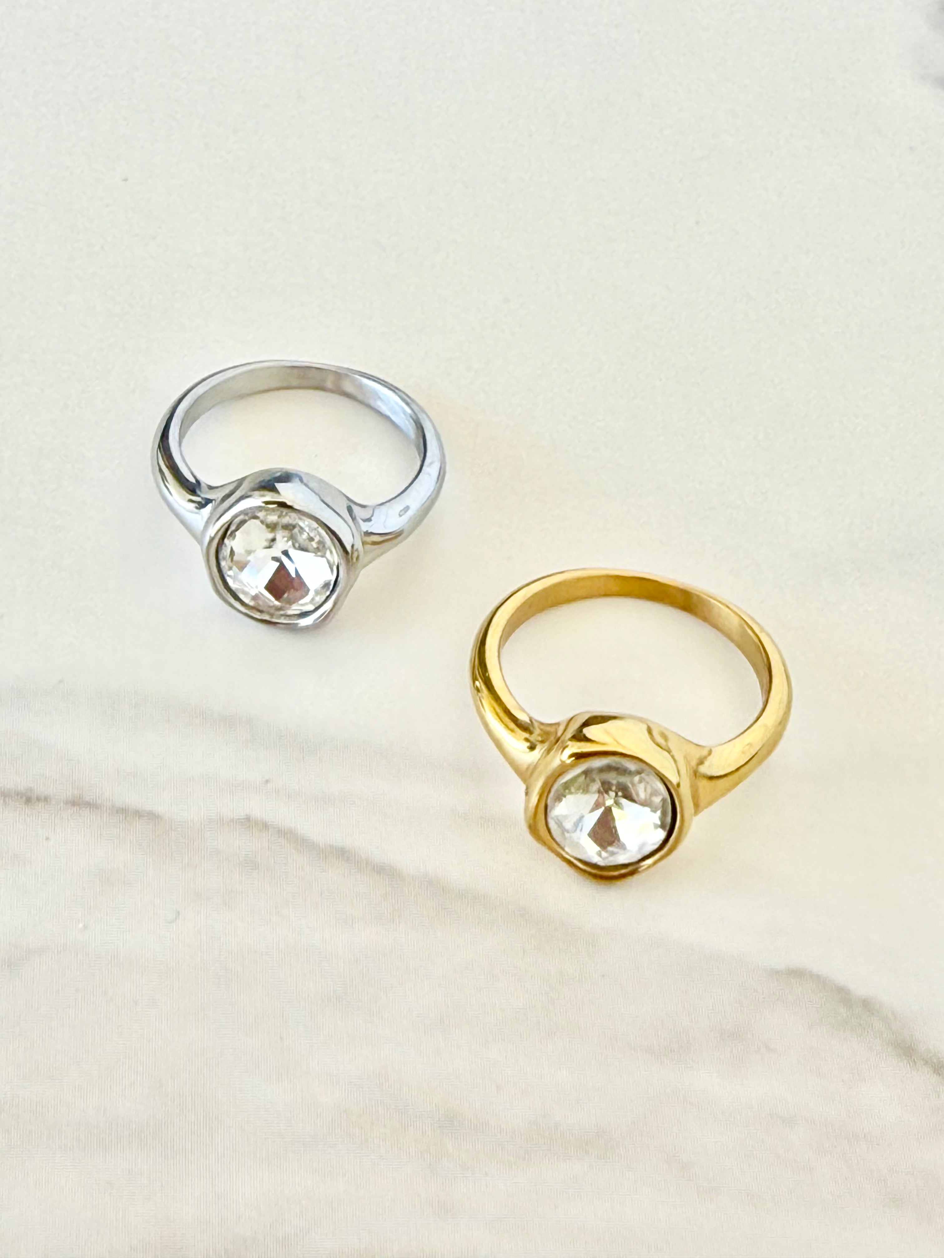 Gem State Ring- Gold