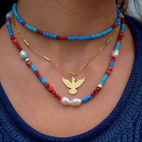 American Sol Beaded Choker
