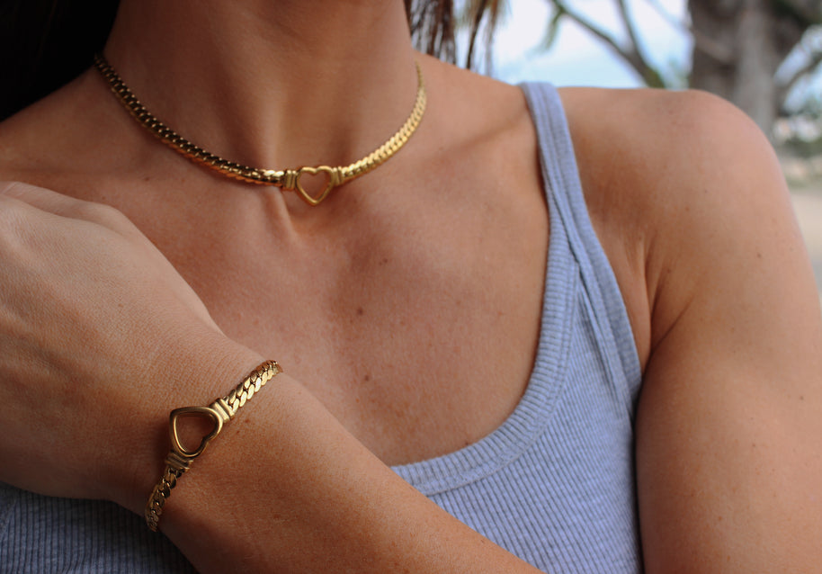 Heart of Gold Necklace