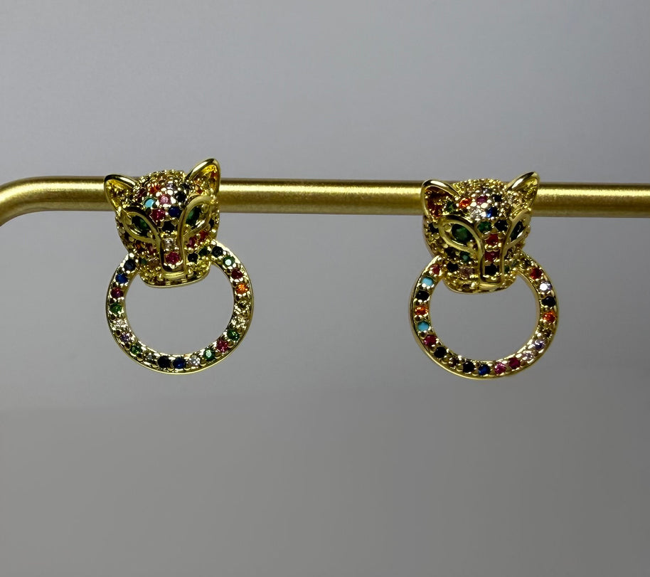 Panther Earrings