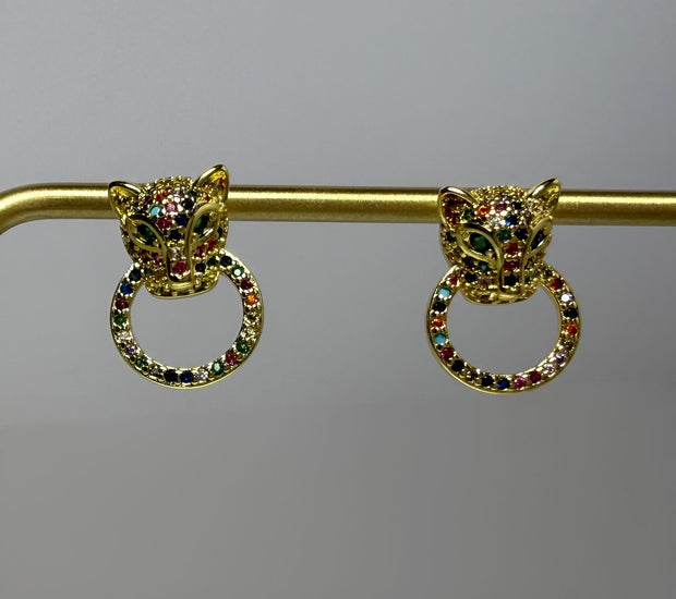 Panther Earrings