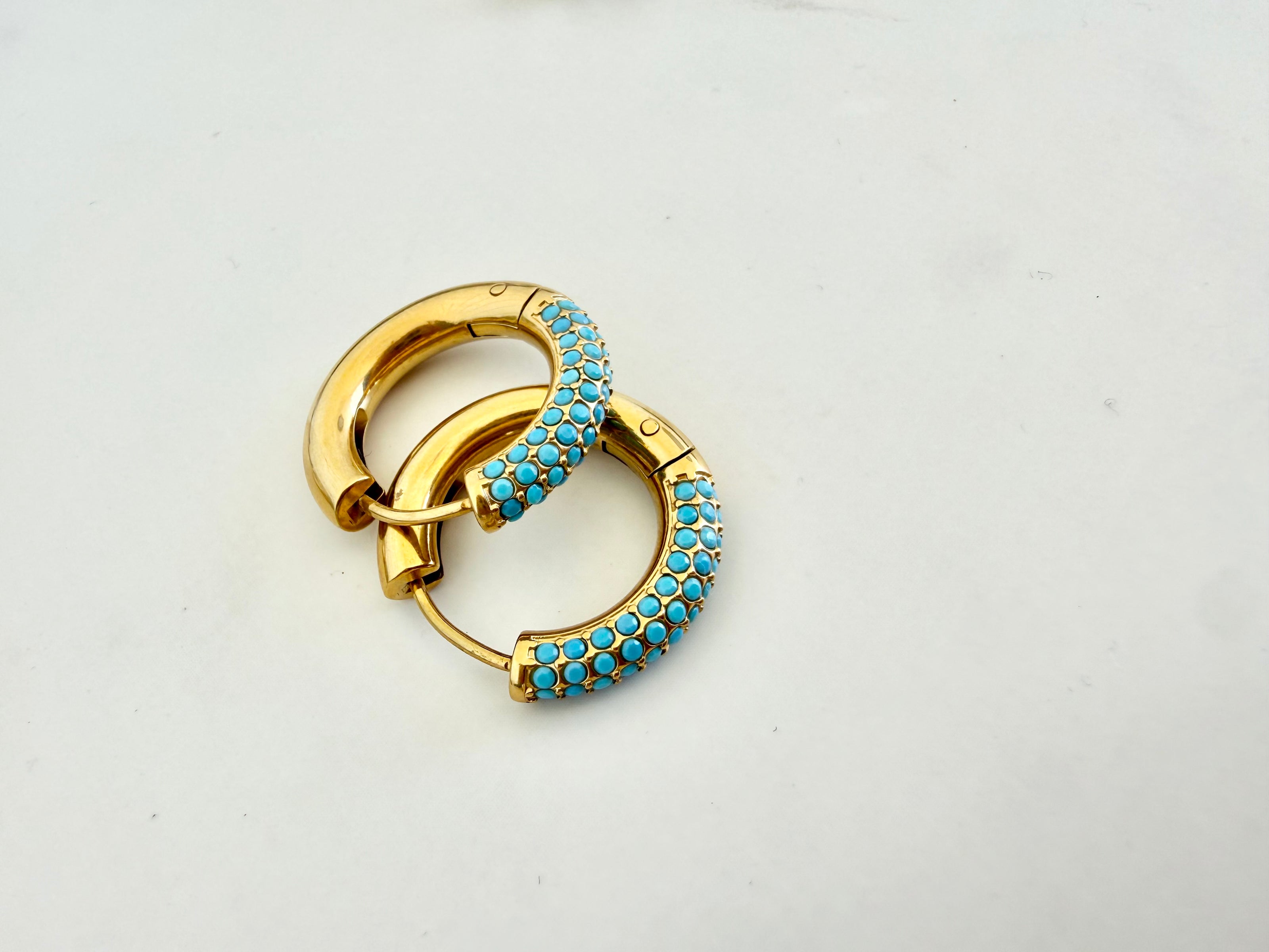 Desert Sky Hoop- Gold