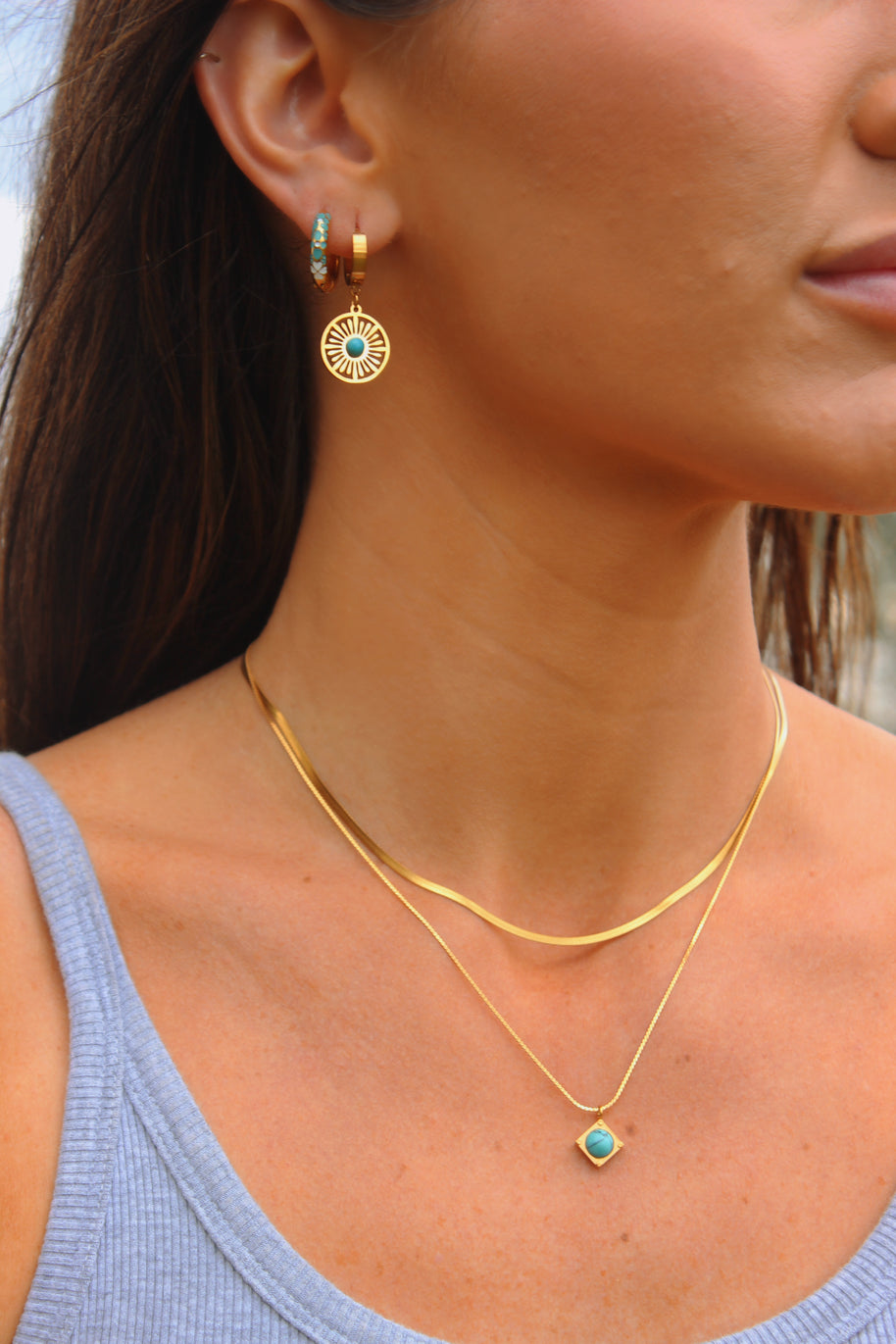 Southwestern Sun Earrings