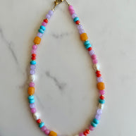 Summer Girl Beaded Necklace