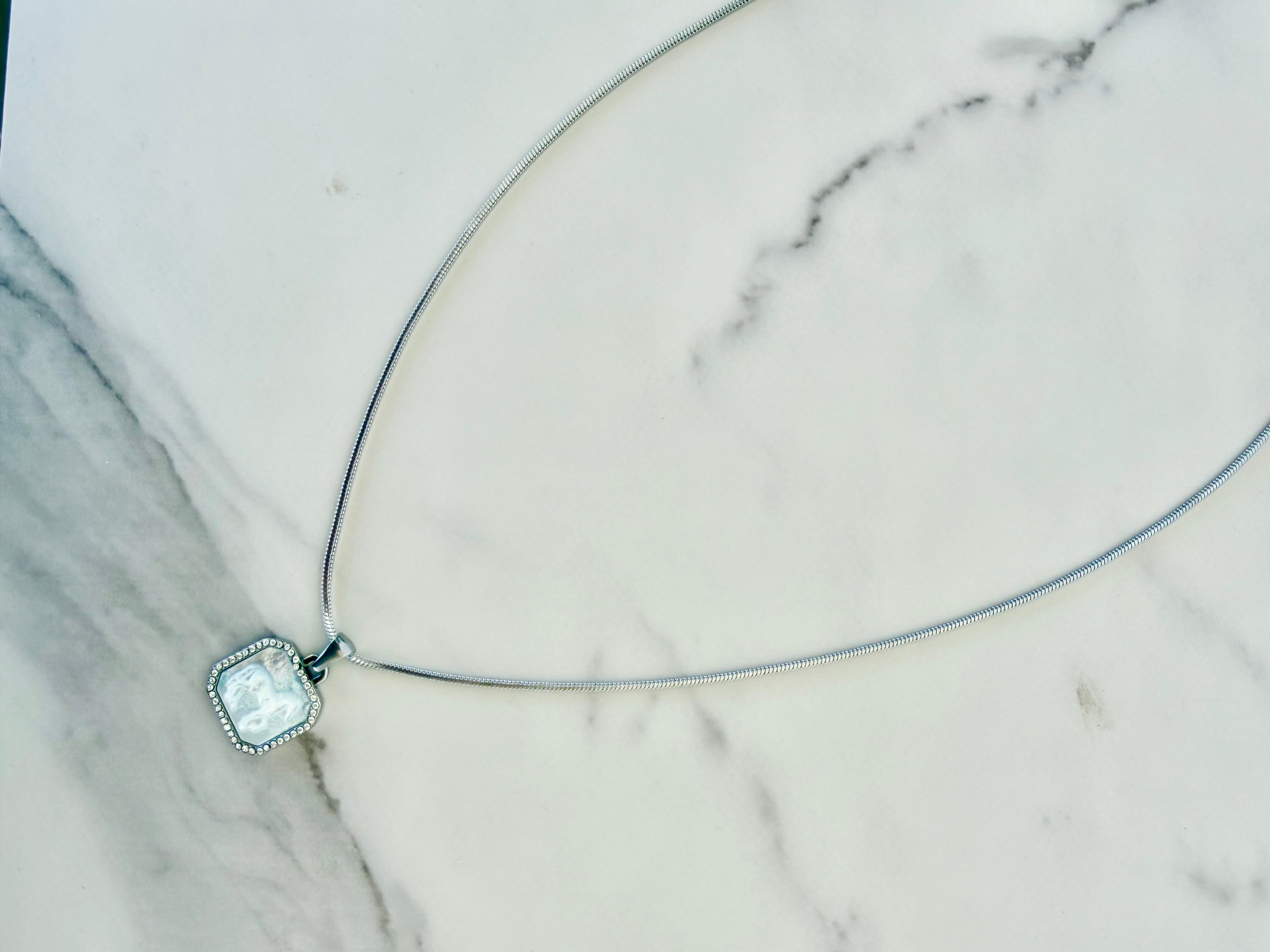 Horse Girl Necklace- Silver