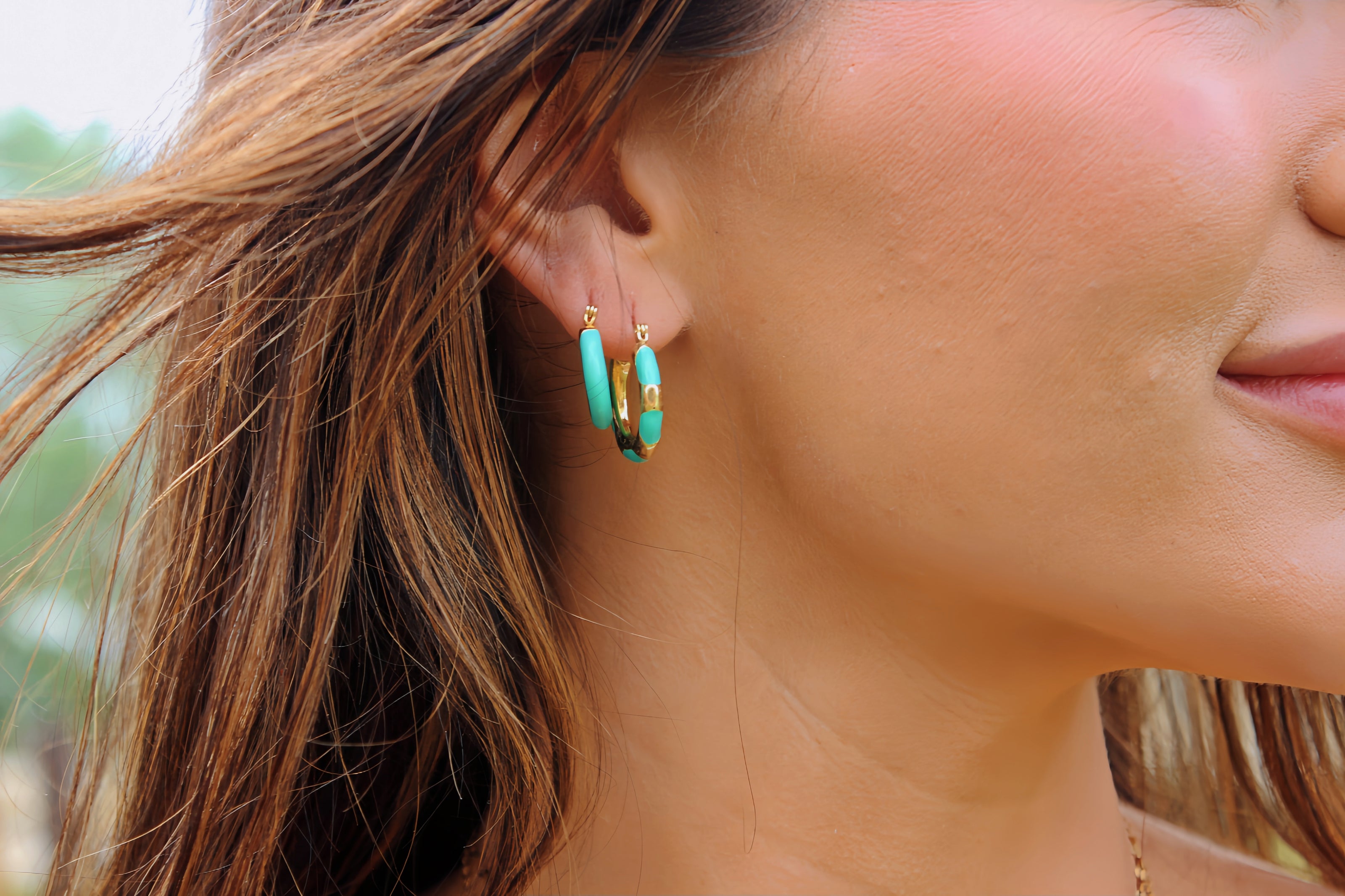 Oasis Hoop Earring