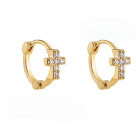 A Little Jesus Huggie Earring