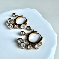 Dripping in Gold Earring