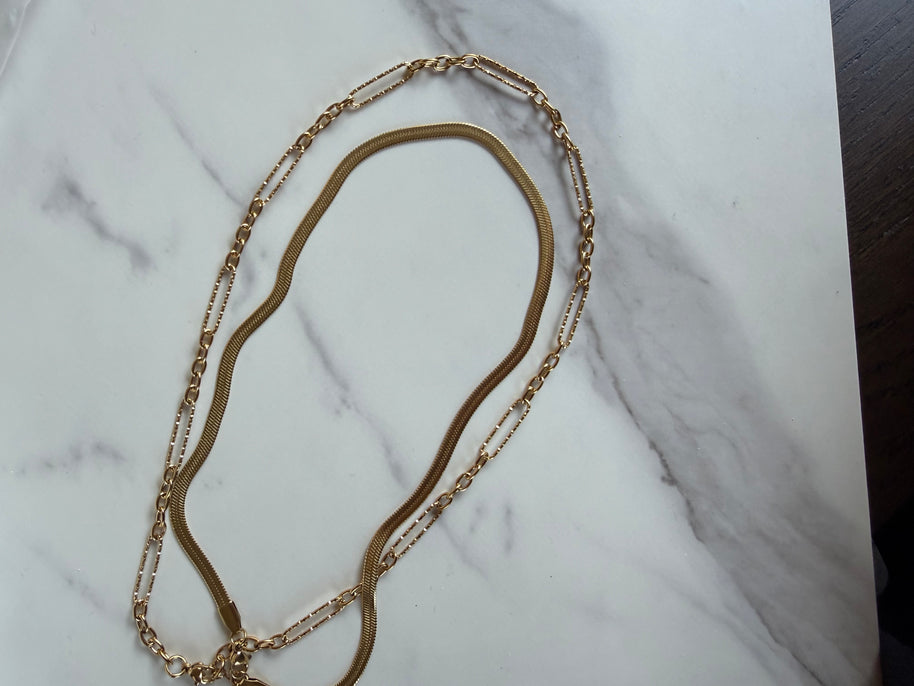 Snake Skin Necklace