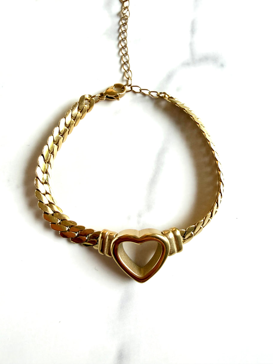 Heart of Gold Bracelet