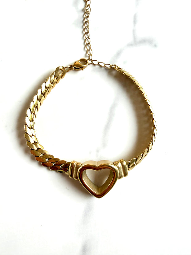 Heart of Gold Bracelet