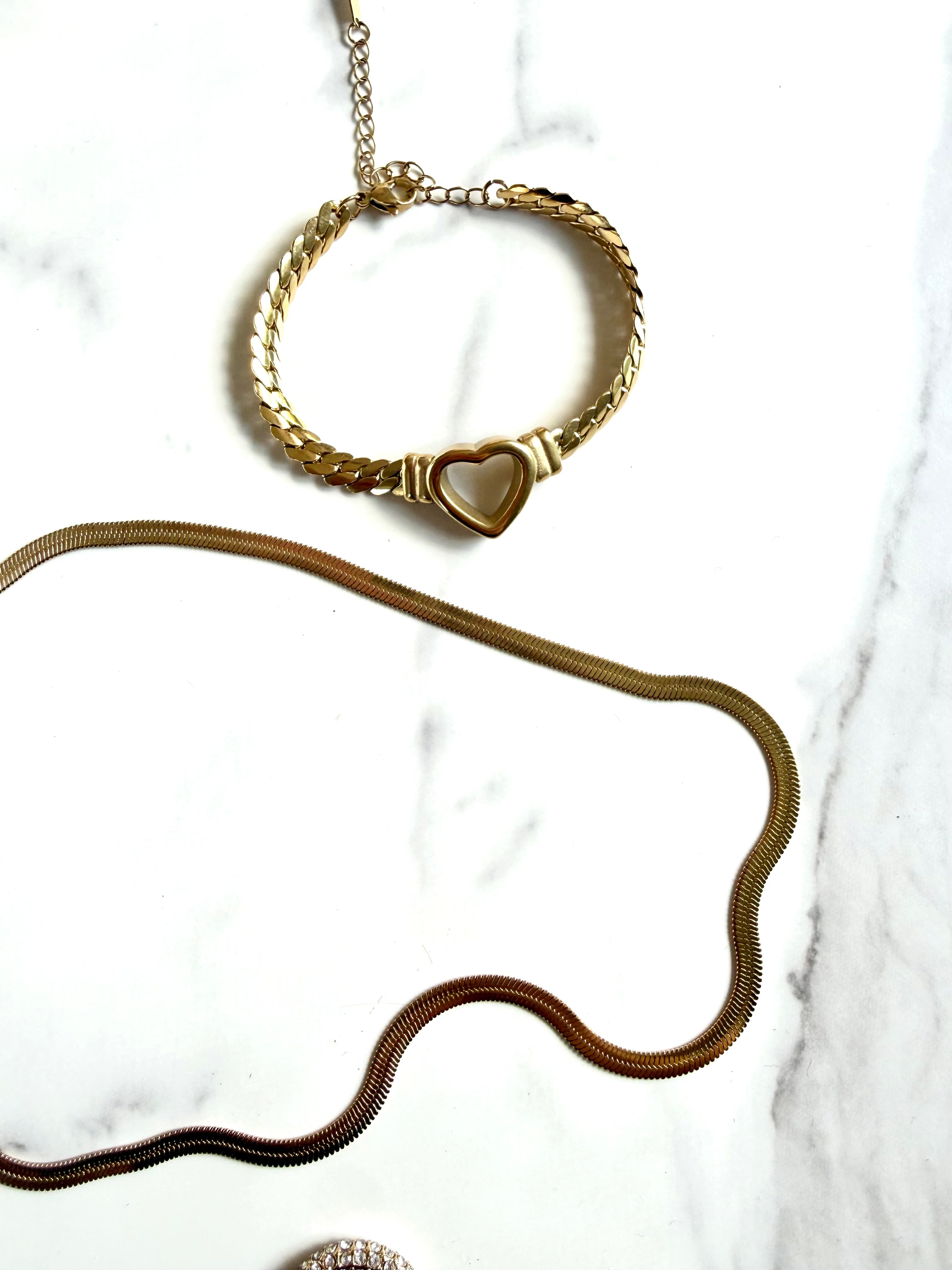 Heart of Gold Bracelet
