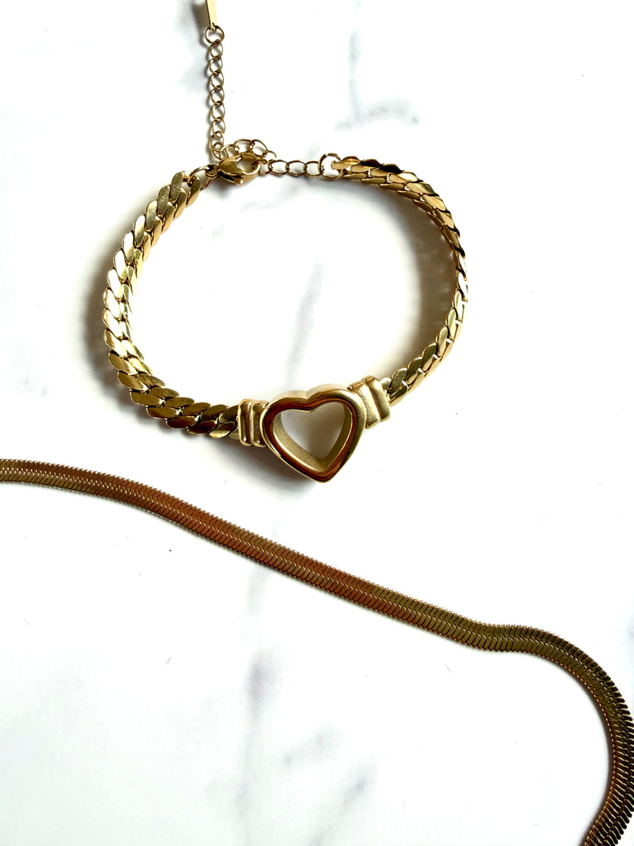 Heart of Gold Bracelet