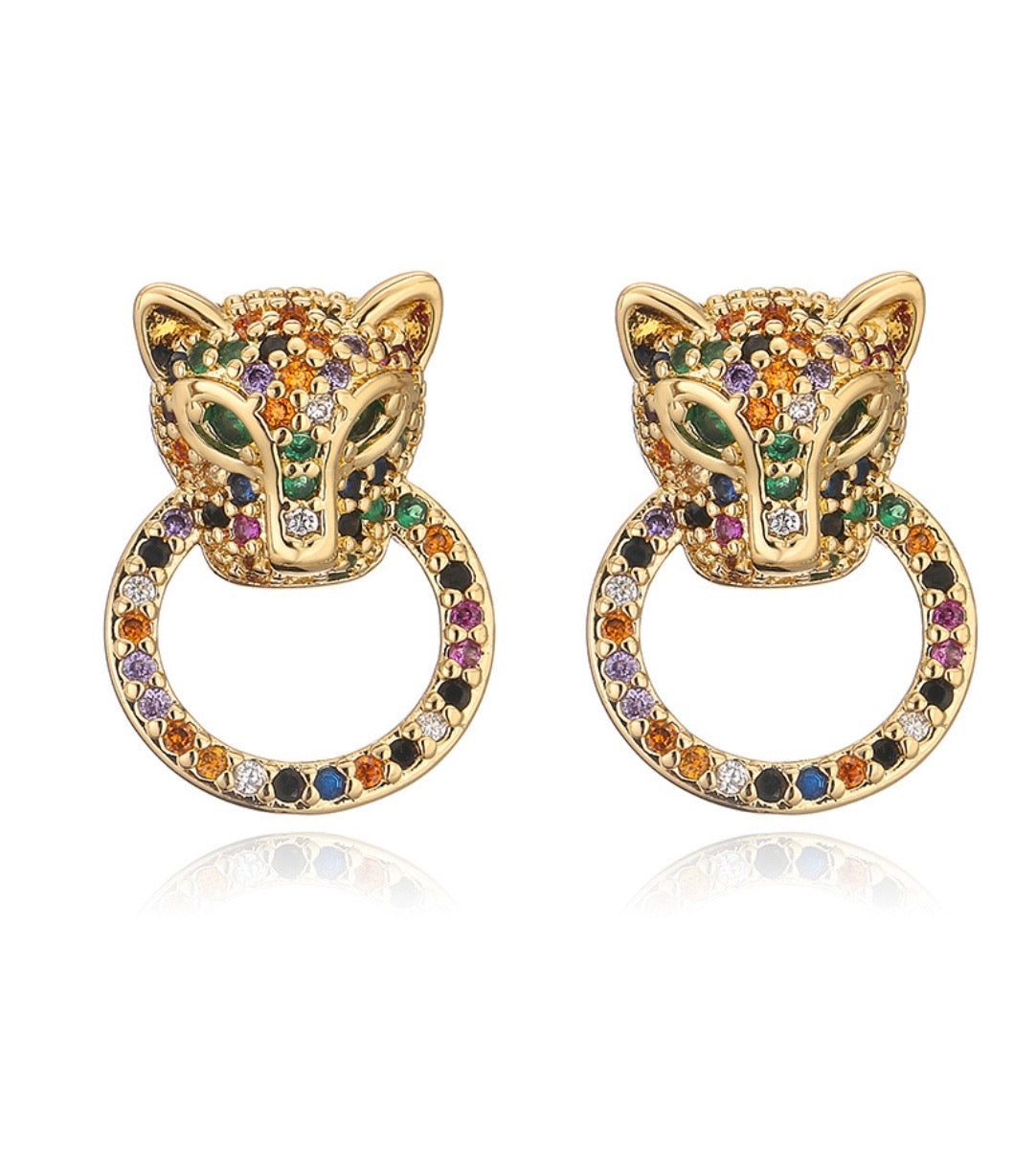 Panther Earrings