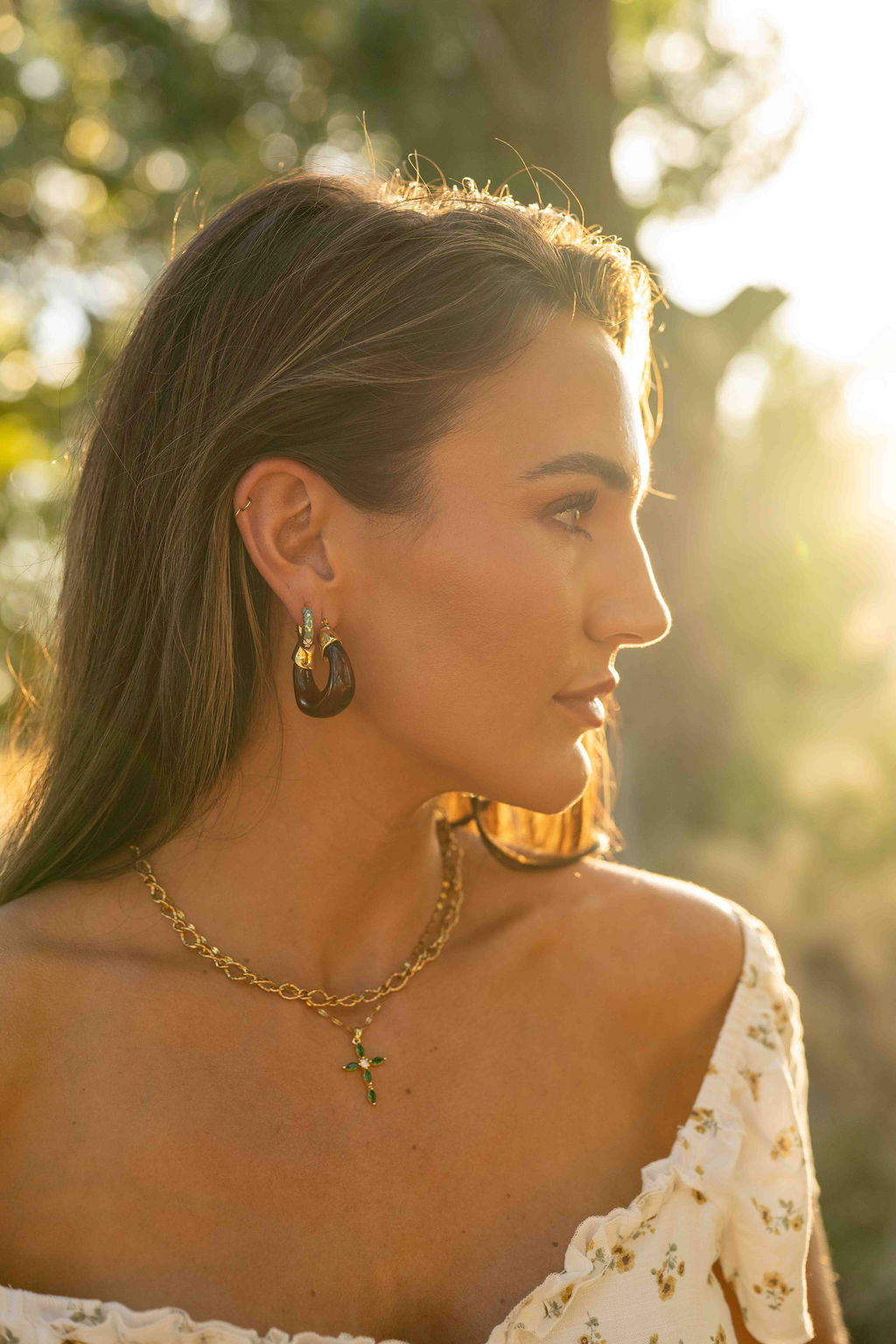 Hightail Amber Hoop