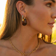 Hightail Amber Hoop
