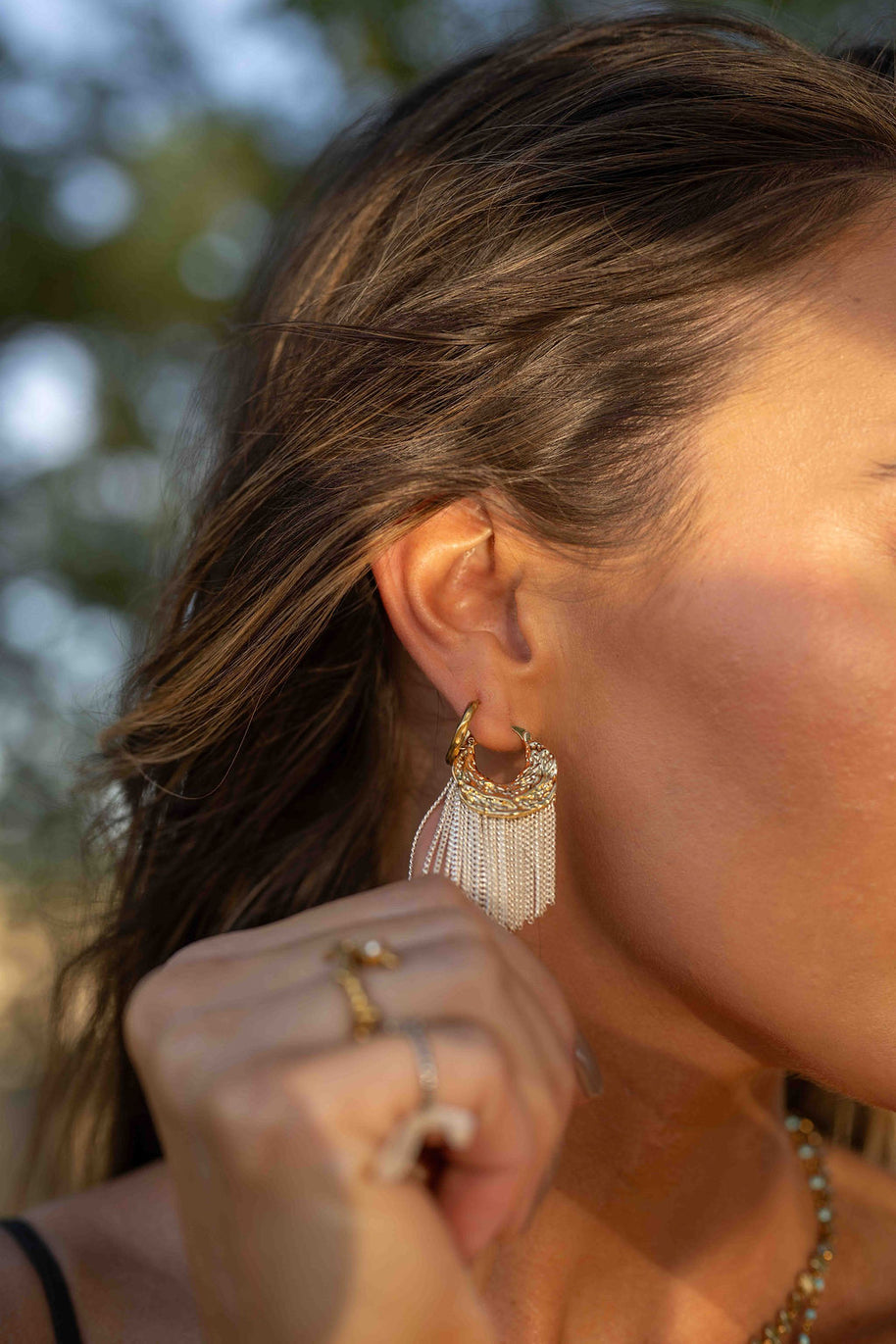 Western Fringe Hoop