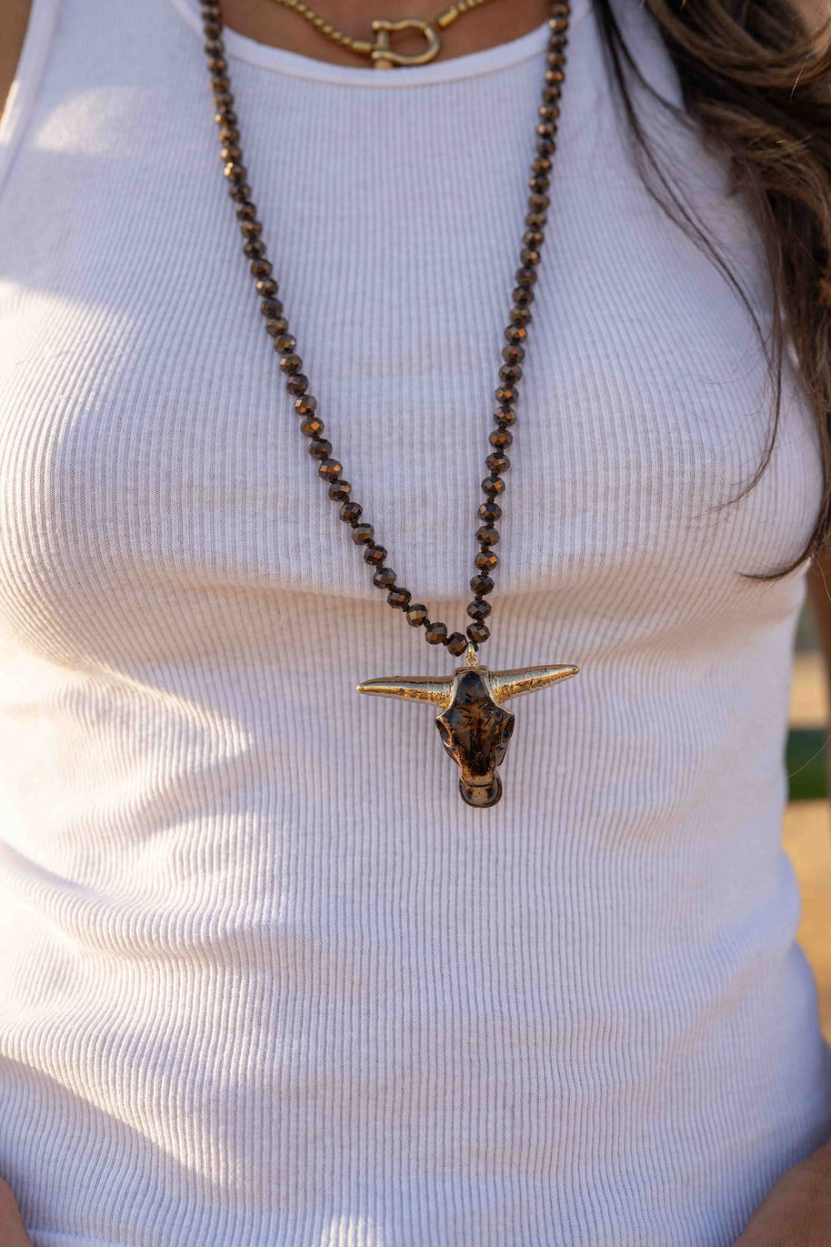 All Cattle, No Hat Necklace