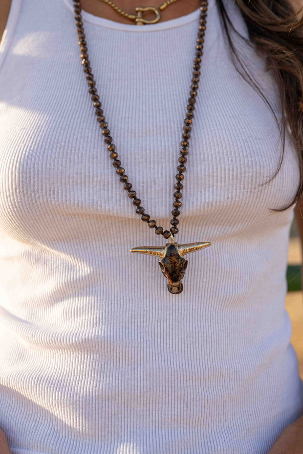 All Cattle, No Hat Necklace