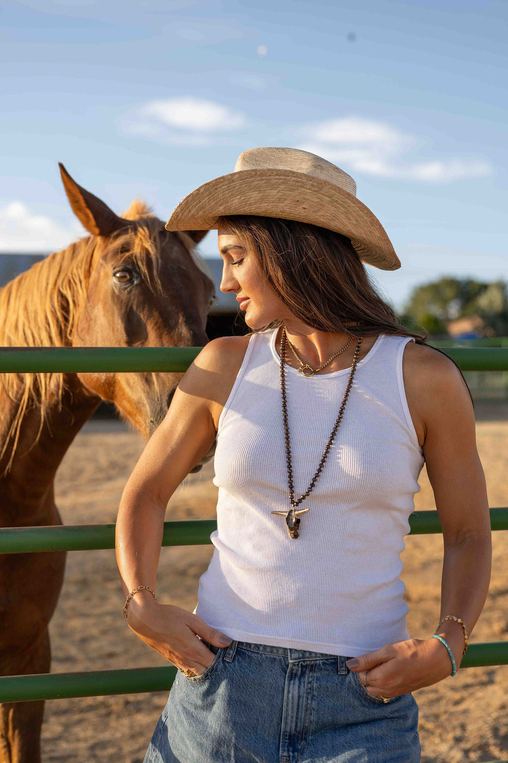 All Cattle, No Hat Necklace